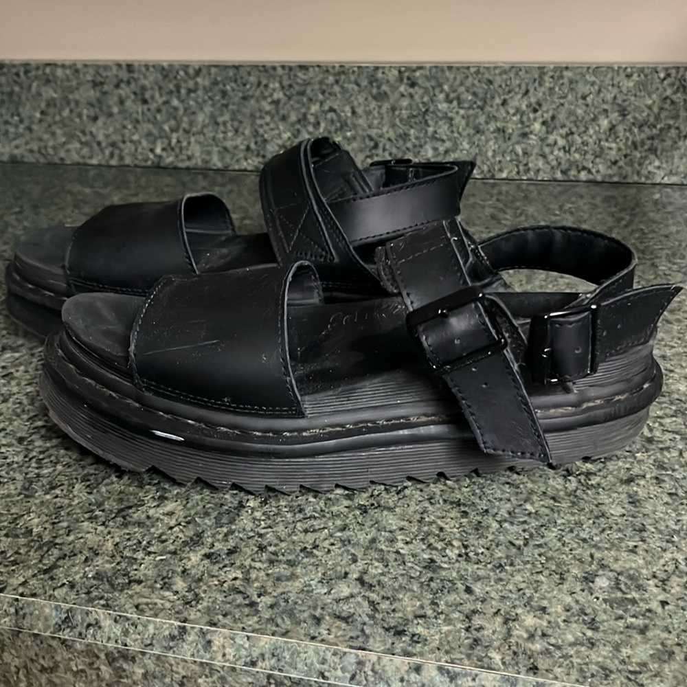Dr. Martens Voss Platform Sandal
Size: nine
Color: black